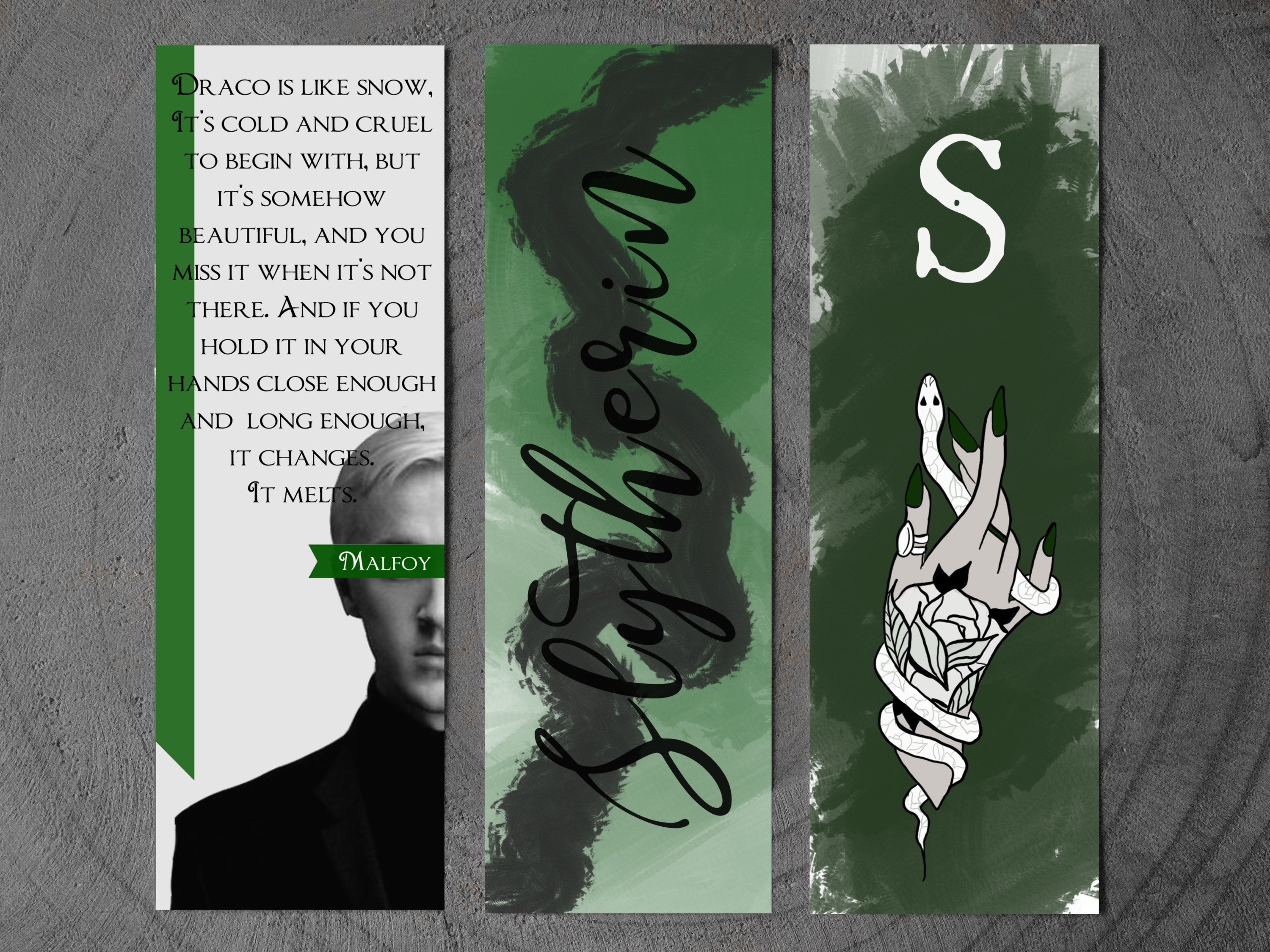 Draco Malfoy - Harry Potter postcard