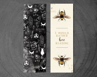Witch & Bee Bookmark