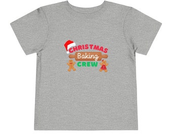 Toddler Size Christmas Baking Crew Shirt