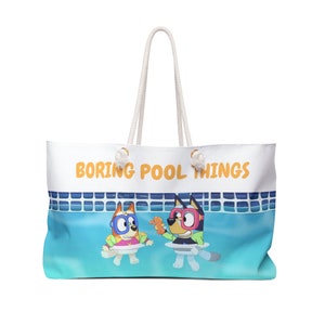 Boring Pool Things Cartoon Schwimmtasche