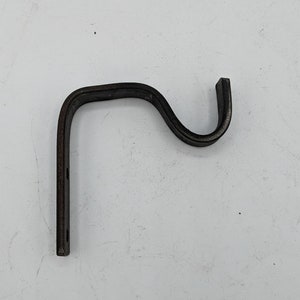 Hand Forged Curtain Rod Bracket Hook