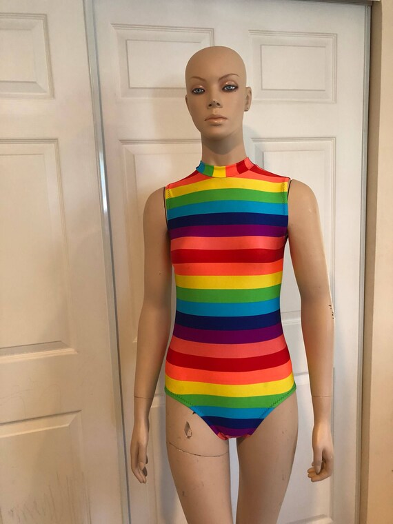 rainbow leotard