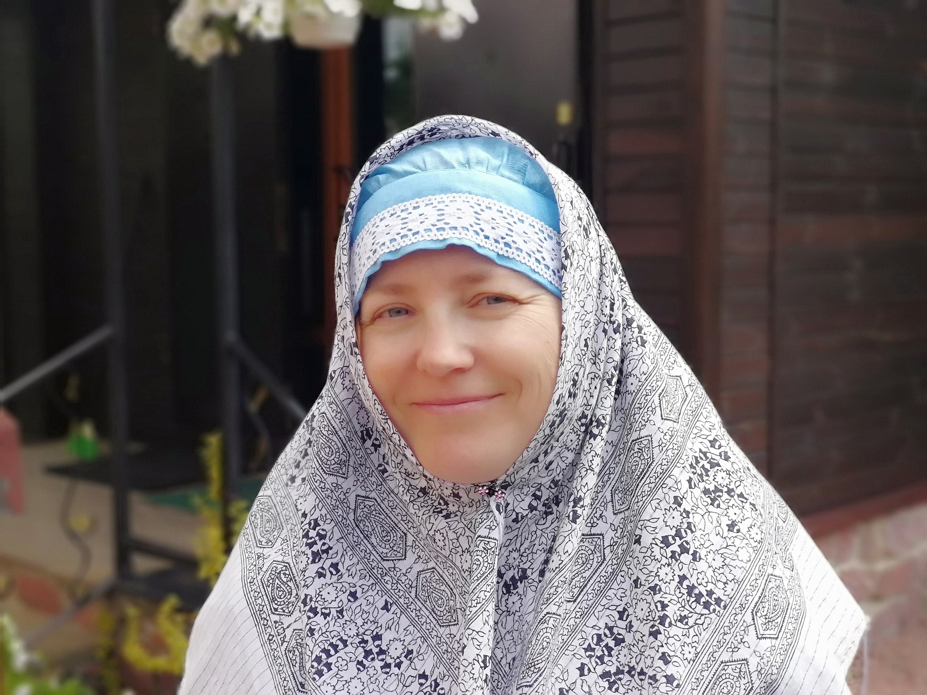 Orthodox traditional head covering lace prayer headband old Etsy