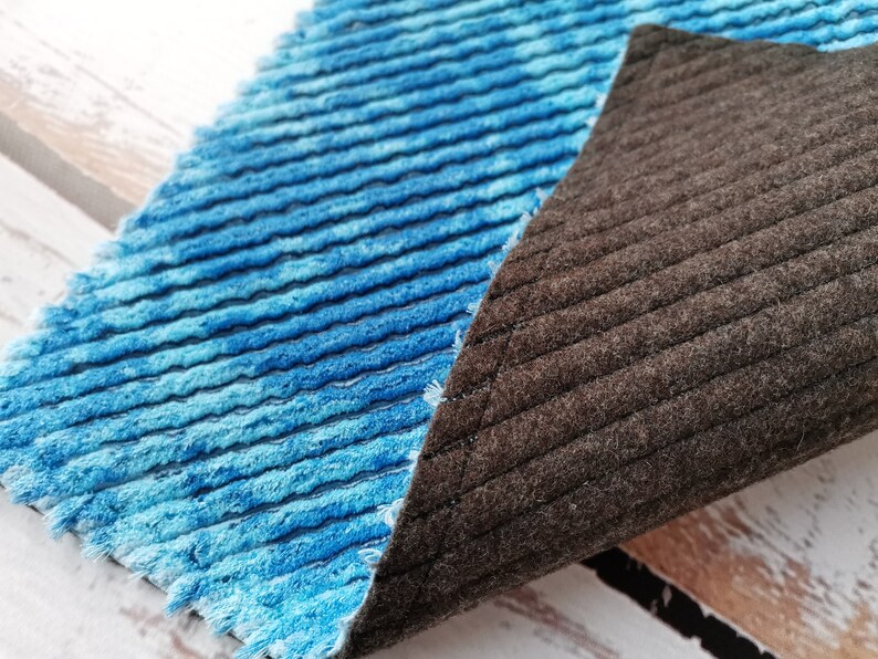 Thick hand crafted prayer rug christian old believer blue Etsy