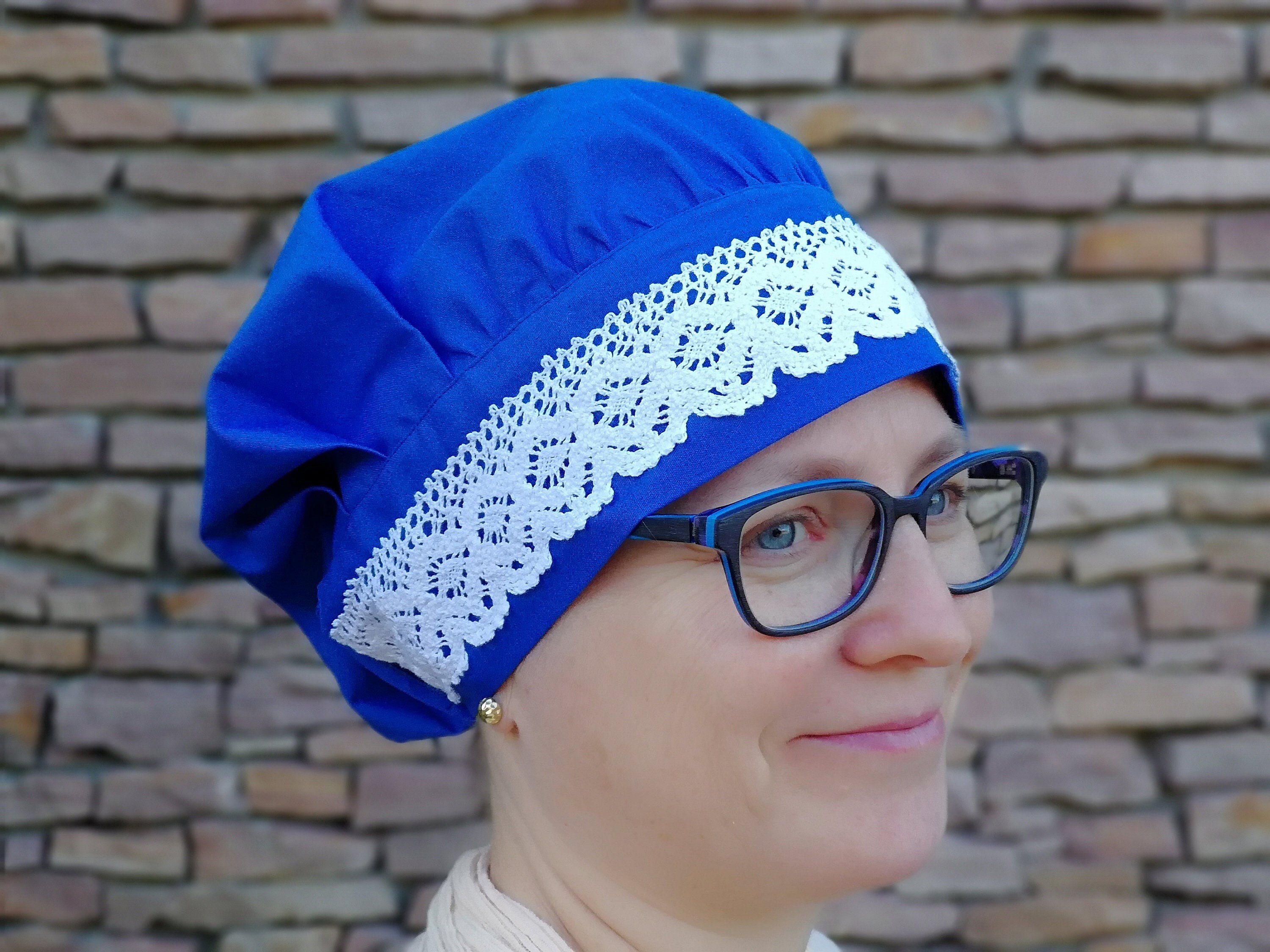 Orthodox women's lace hat prayer hair covering for church Etsy