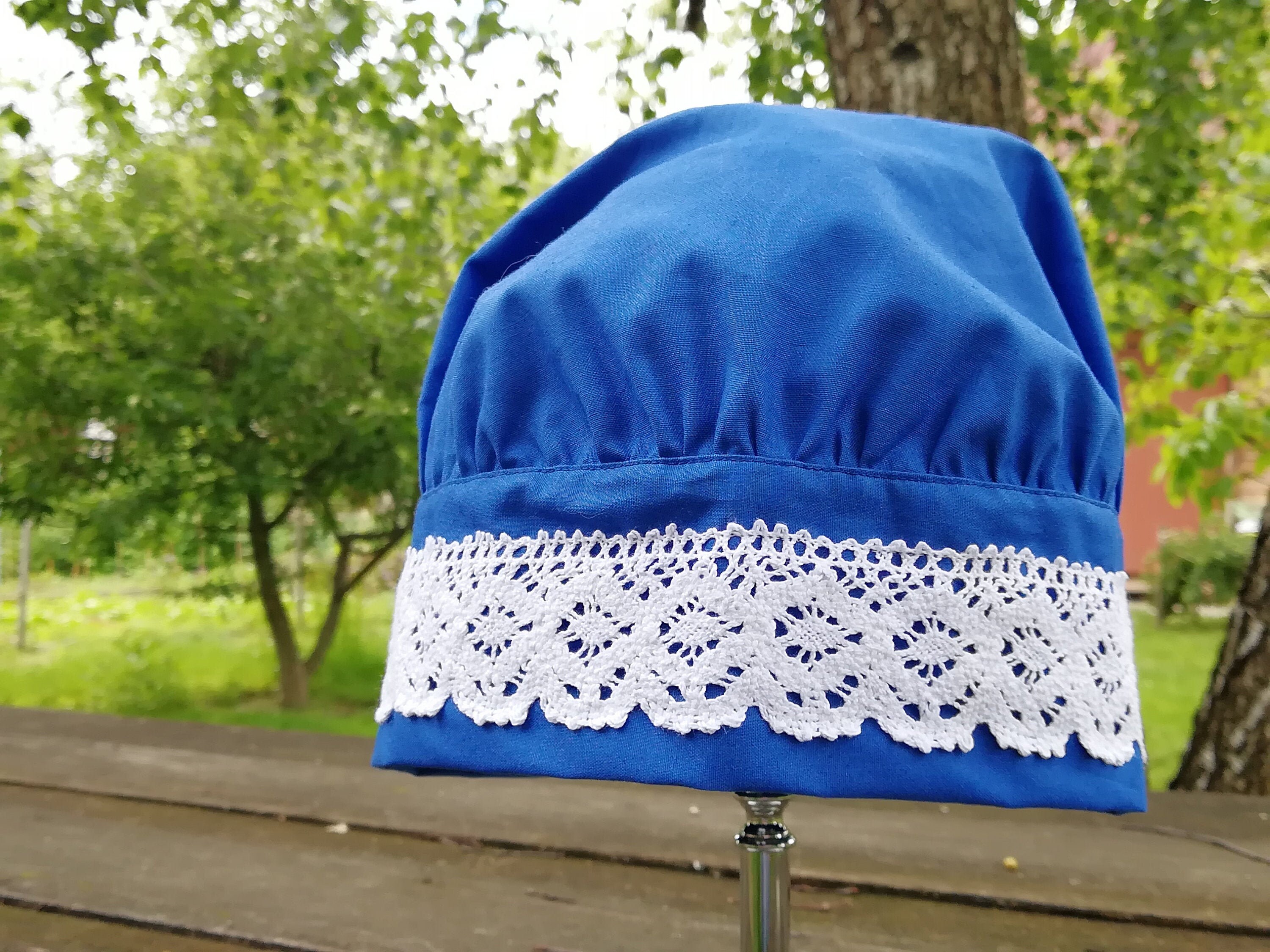 Orthodox women's lace hat prayer hair covering for church Etsy