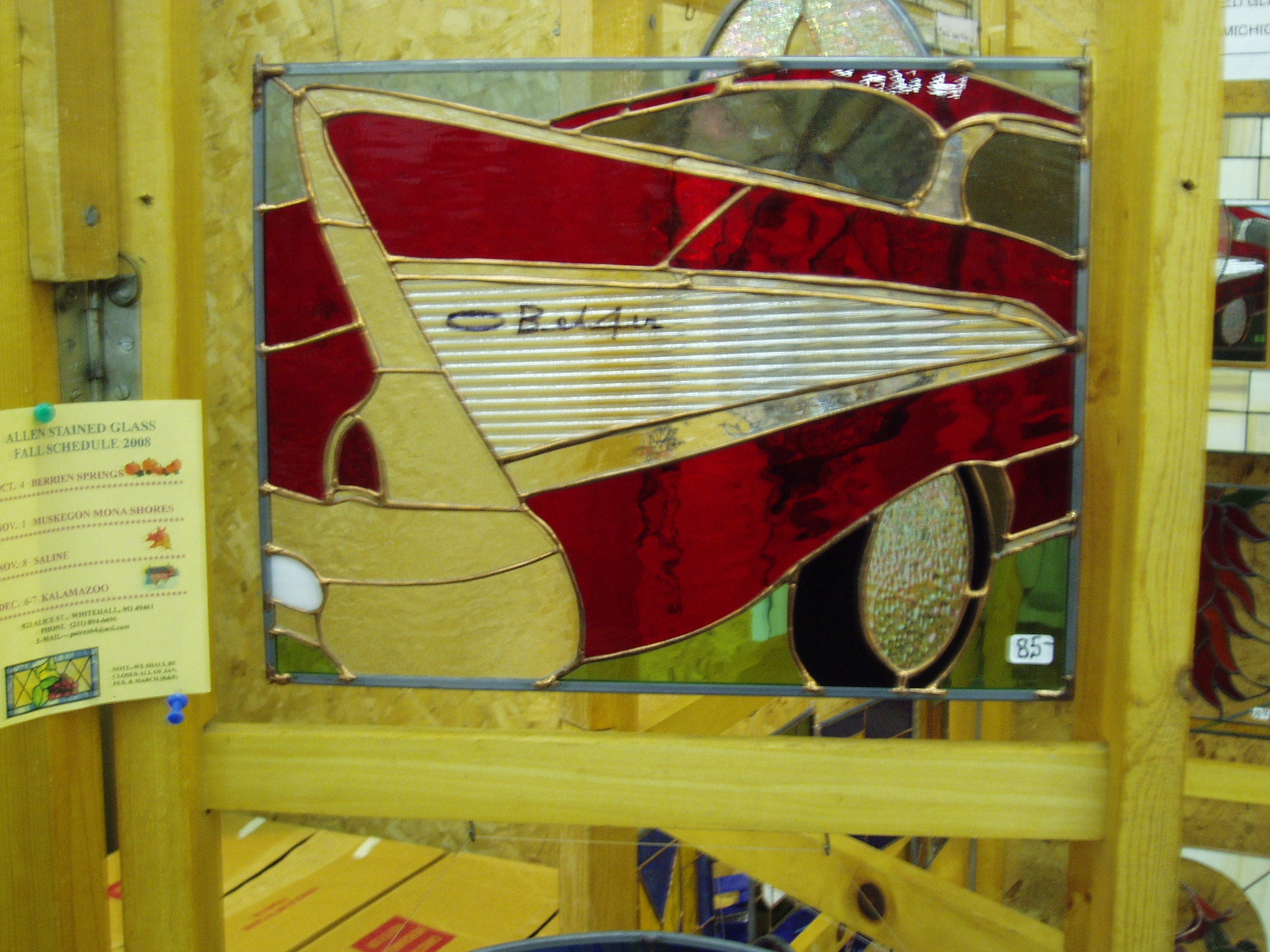 Stained Glass car Etsy