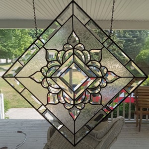 Beveled Glass Panel