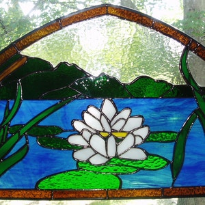 Stained Glass Waterlily