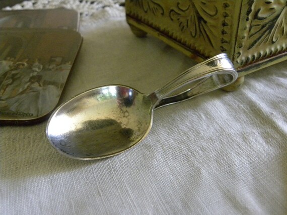 antique baby spoons
