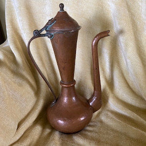 Vintage Copper Coffee Pot