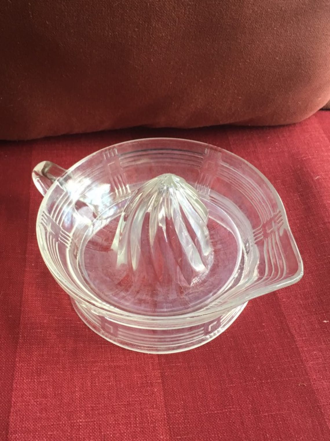 Vintage Glass Lemon Juicer Reamer Kitchen Utensils & Gadgets Etsy