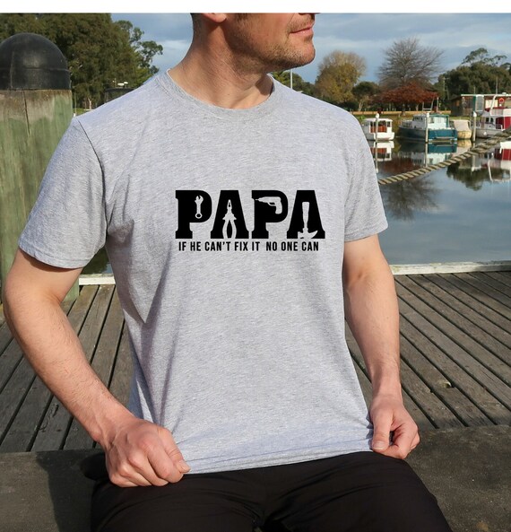 Father's Day Funny Gift Ideas Apparel Papa T Shirt Women's V-Neck T-Shirt