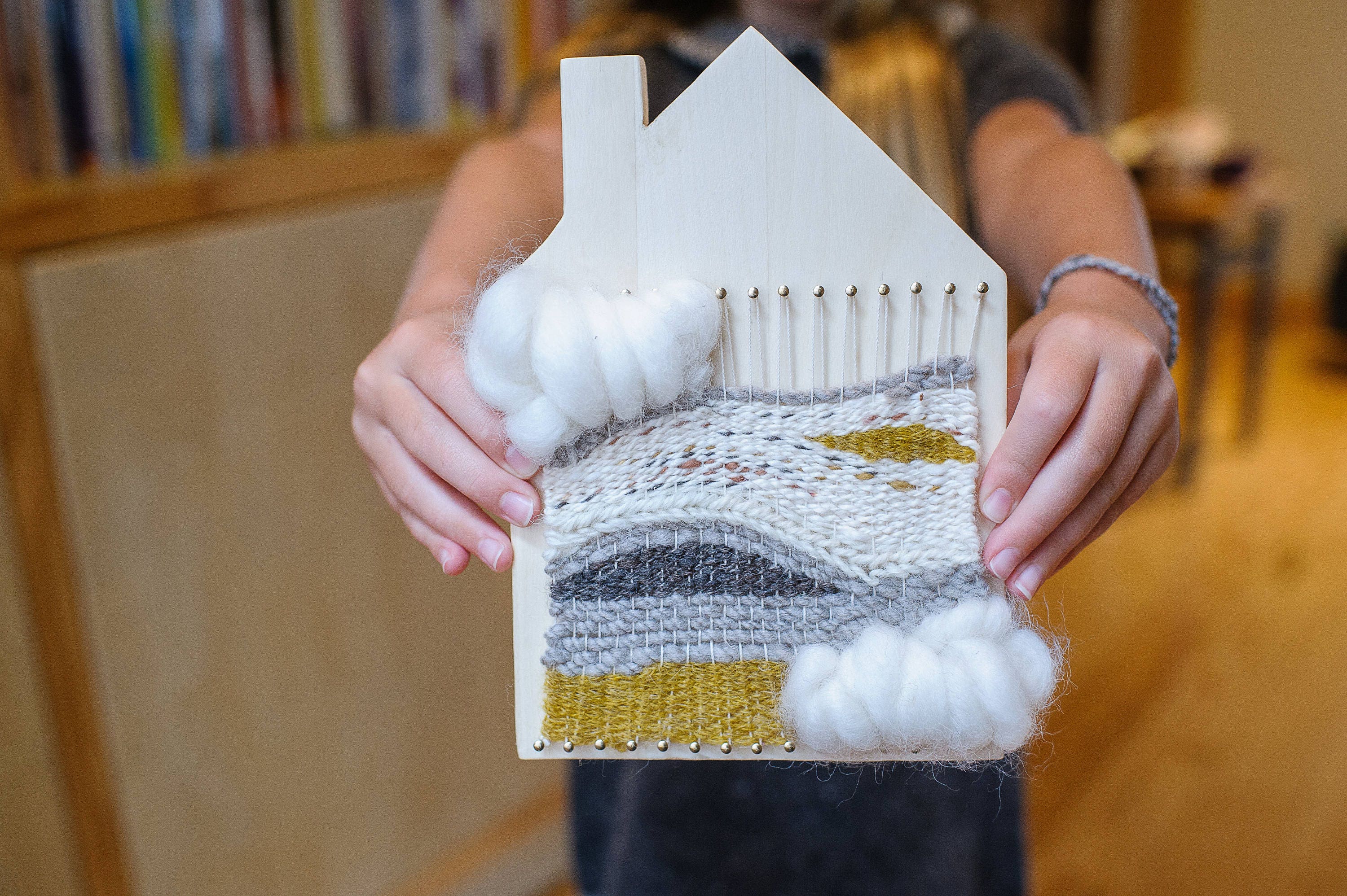Little House Sculptural Weaving Kit for Children