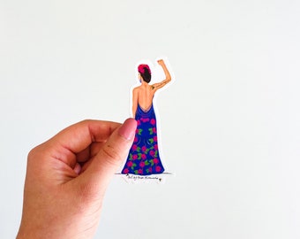Viva La Mujer | Women Empowerment | Vinyl Waterproof Sticker for Journals, Laptops, Planners and Water Bottles