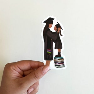 We Did It Sticker | Graduation Art Sticker | Vinyl Waterproof Sticker for Journals, Laptops, Planners and Water Bottles