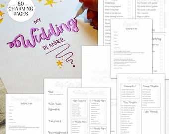 DIY Wedding Planner Printable | Printable Wedding Planner | Gift for Brides | Engagement Gift | Wedding Planner PDF | DIY Wedding Planner