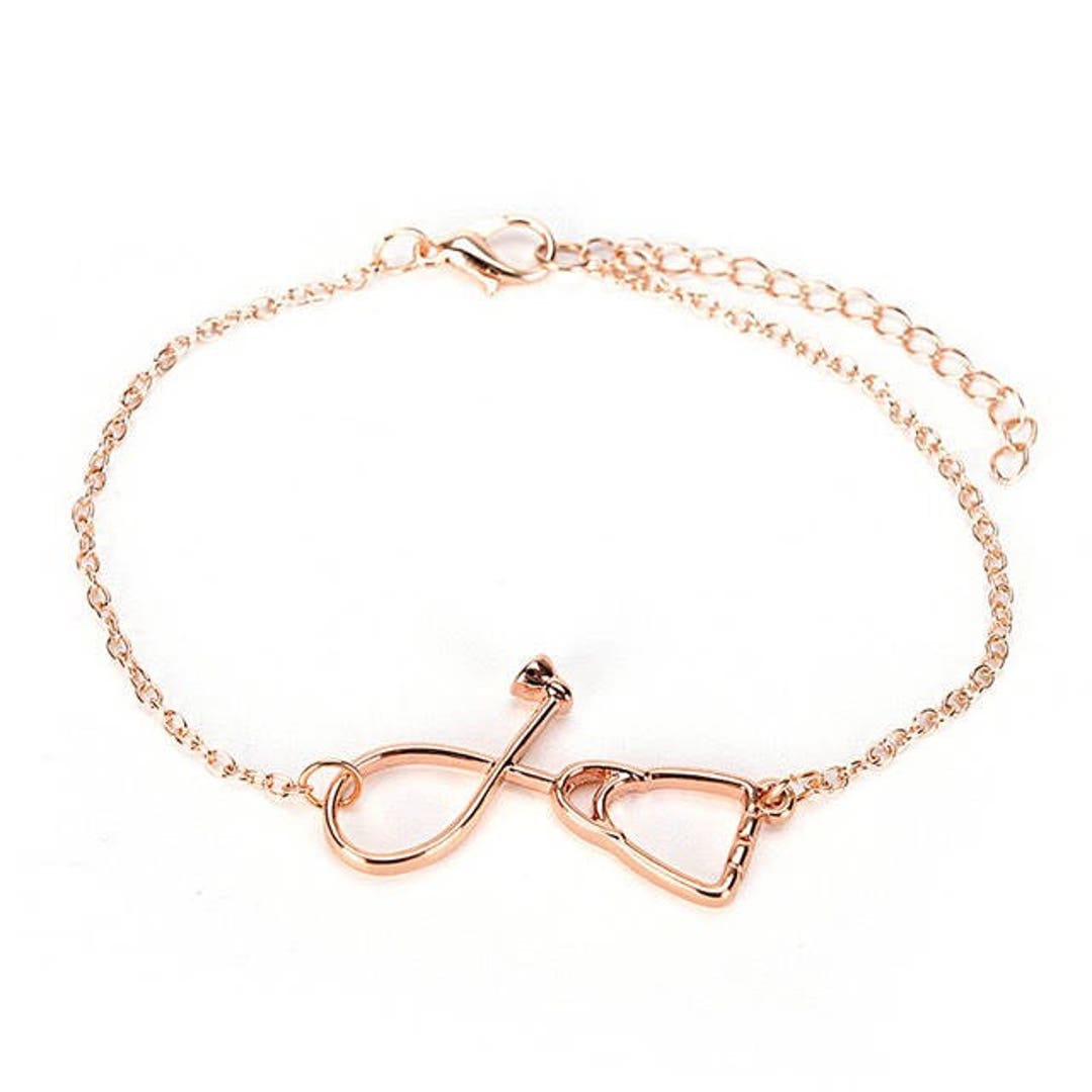 Gold Stethoscope Bracelet Silver Stethoscope Bracelet Etsy
