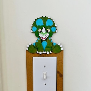 Dinosaur Light Switch Accent Frames Arquivo digital para corte a laser, Glowforge Ready, svg AI pdf