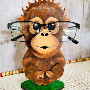 Orang-oetan Baby lenzenvloeistof houder DIGITAAL BESTAND voor snijden, laser, Glowforge klaar, svg eps dxf png pdf