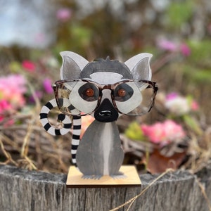 Lemur Eyeglass holder DIGITAL FILE for cutting, laser, Glowforge ready, svg eps dxf pdf