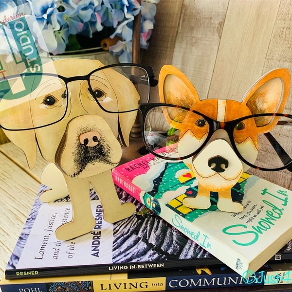 Lab Eyeglass Holder Svg Etsy