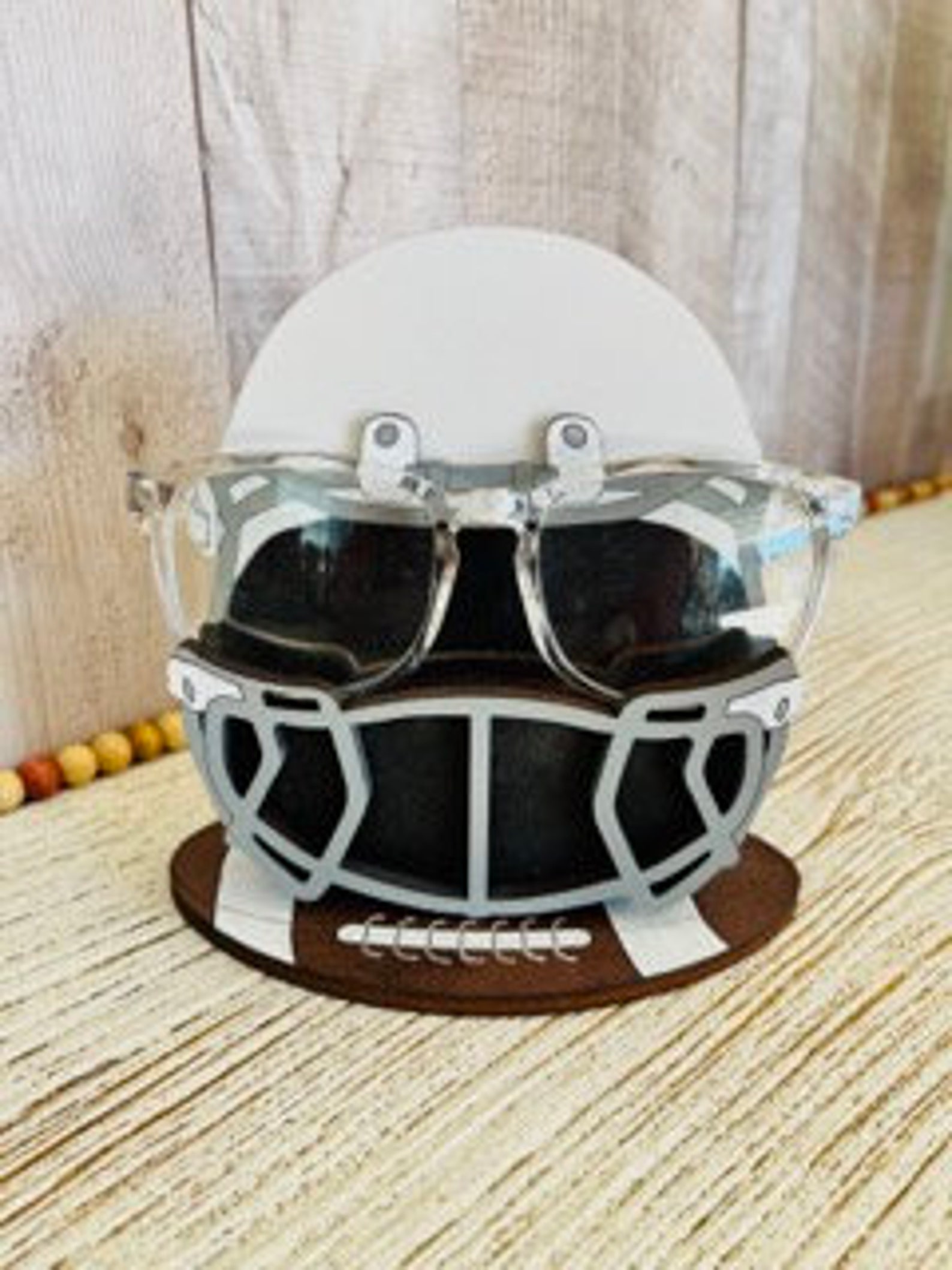 Football Eyeglass Holder Digital File for Cutting With Laser Etsy