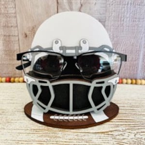 Football Eyeglass Holder Digital File for cutting with laser, Glowforge ready, SVG png EPS dxf PDF