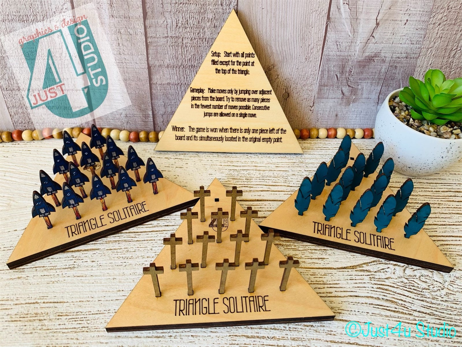 triangle peg solitaire solution