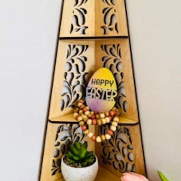 Corner Shelf Unit Svg Etsy