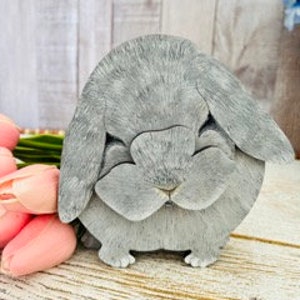 Baby Bunny Cell and Eyeglass Holder FILE NUMÉRIQUE pour la découpe, laser, Glowforge prêt, svg pdf eps png