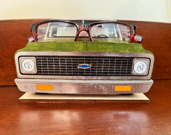 Chevy C10 Truck 71 Eyeglass Holder Digital File to use with Laser, Glowforge Ready, SVG EPS PDF dxf png