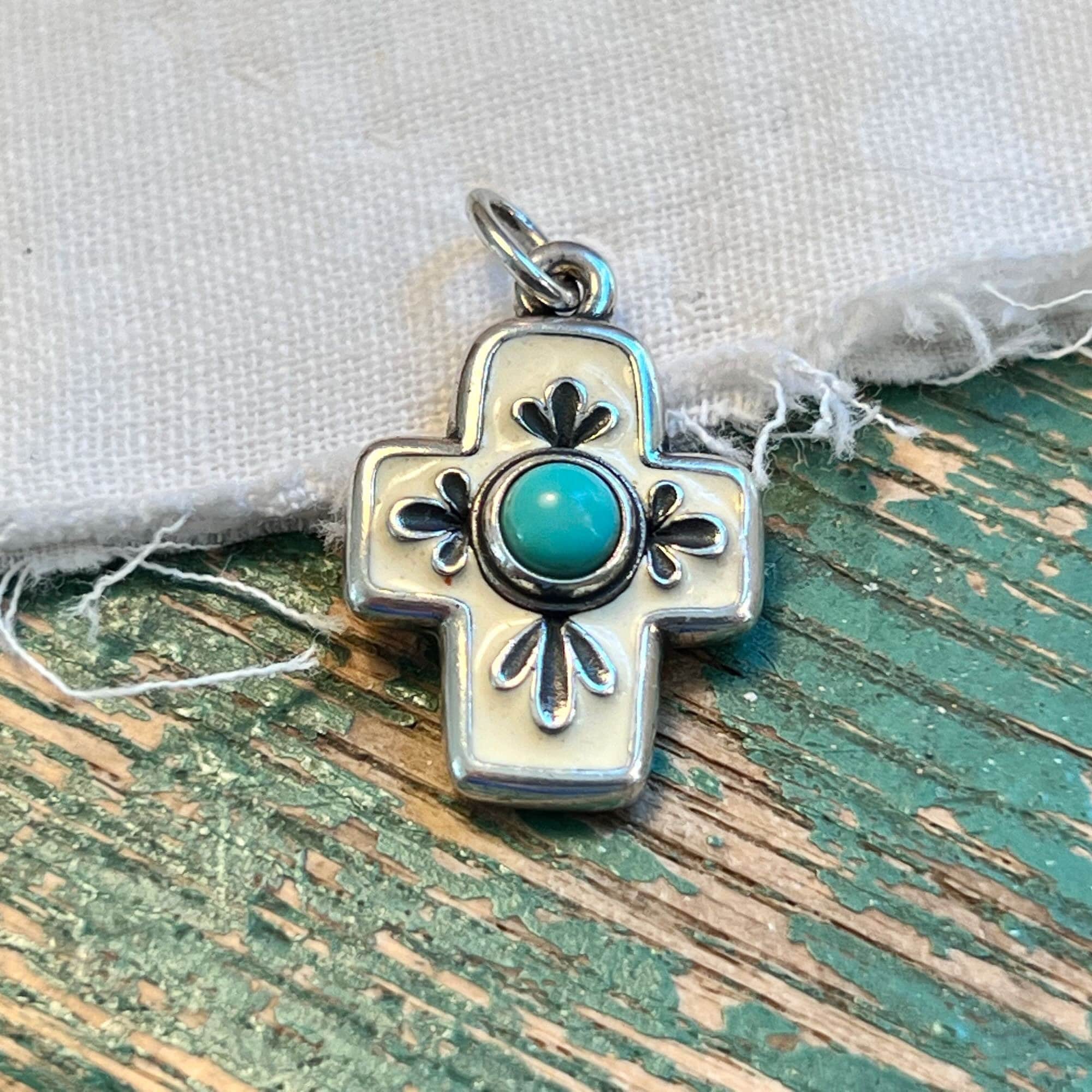 James avery hotsell turquoise cross