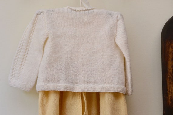 Darling Antique Child's Dress and Vintage White S… - image 9