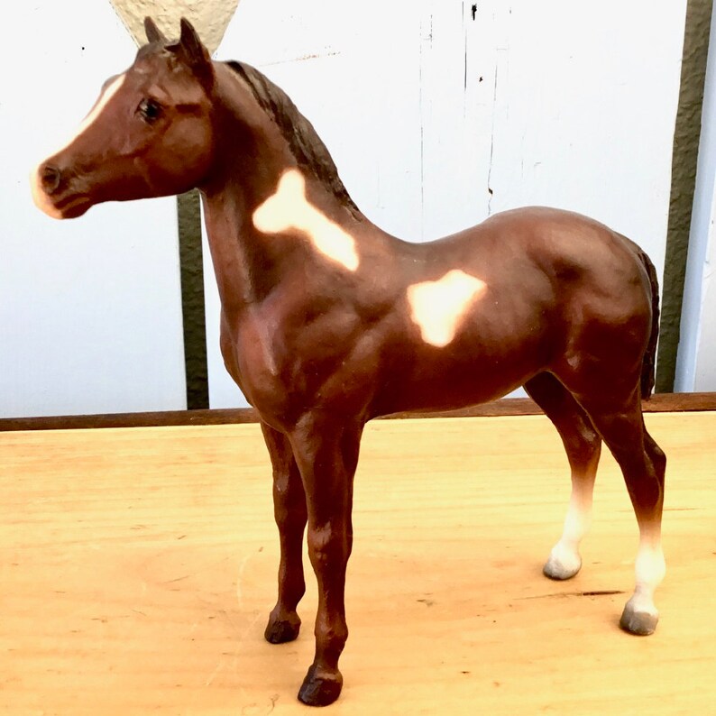 Vintage Breyer Paint Horse Foal Matte Liver or Dark Chestnut Etsy