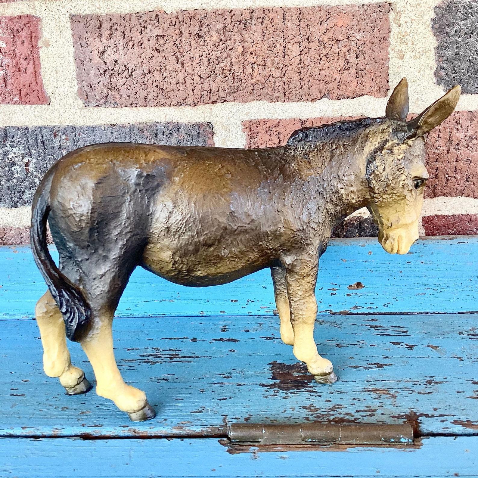 Rare Vintage Breyer Donkey Model 81 Chalky Finish Etsy