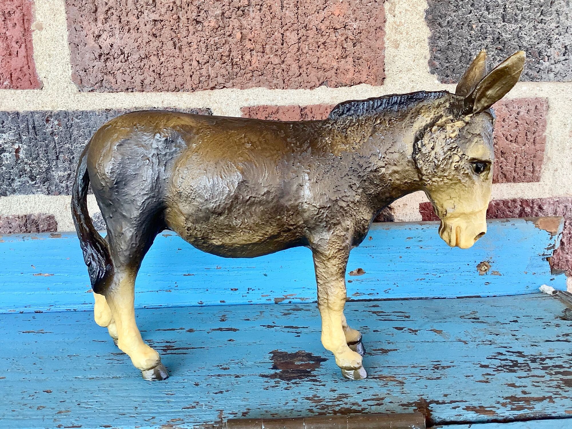 Rare Vintage Breyer Donkey Model 81 Chalky Finish Etsy