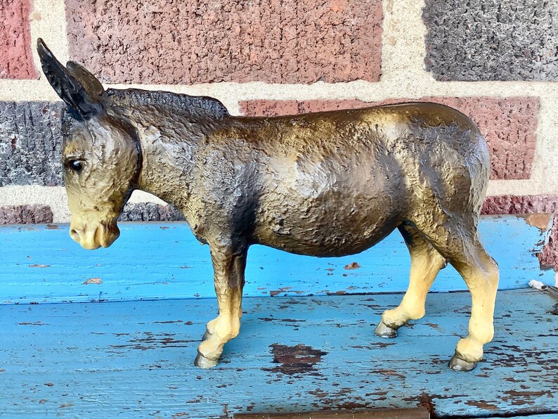 Rare Vintage Breyer Donkey Model 81 Chalky Finish Etsy