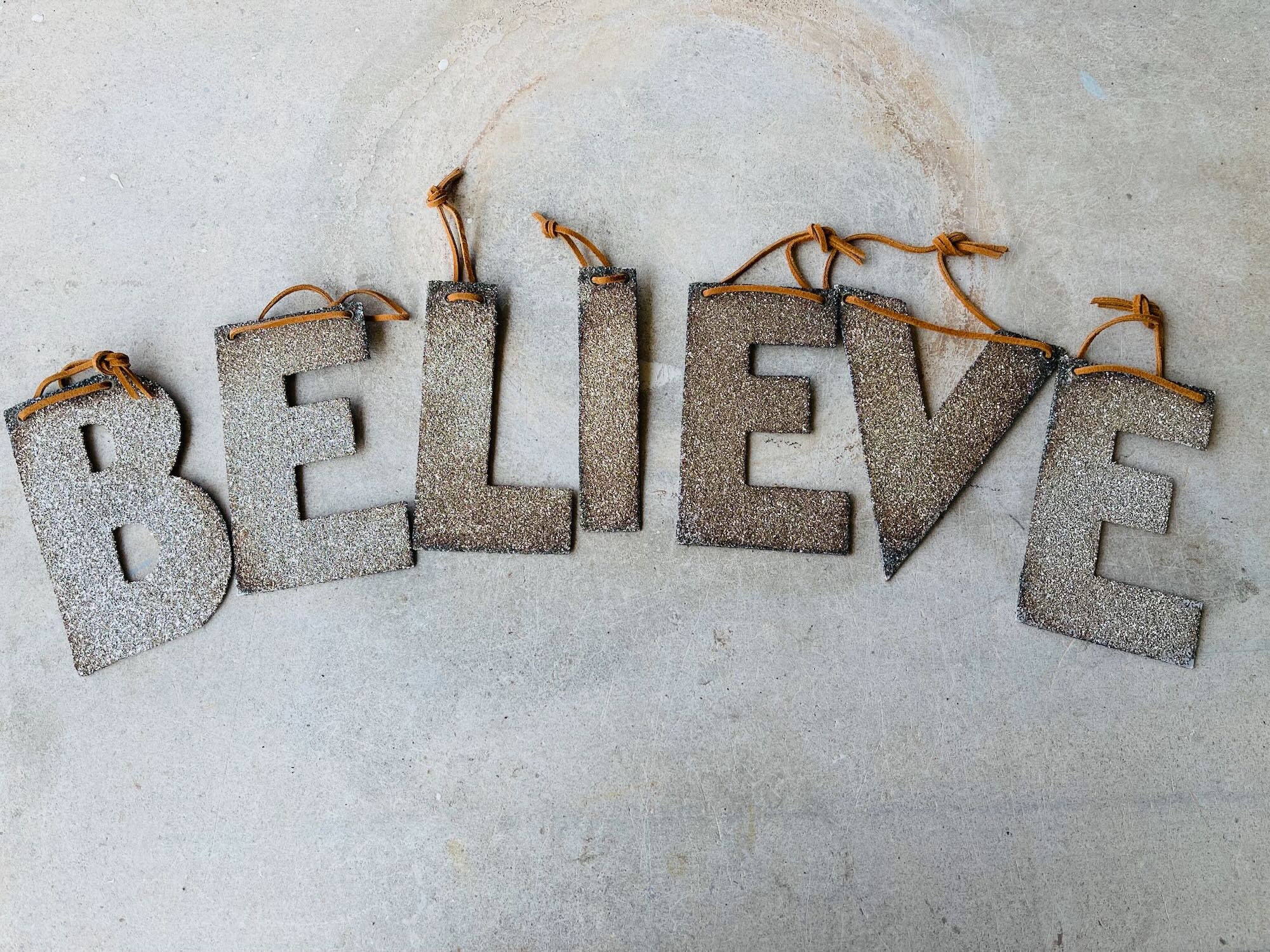 Believe Letters Believe Letters