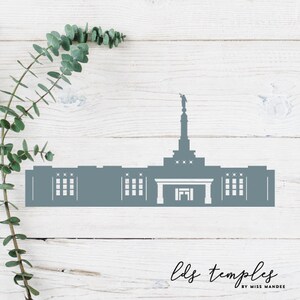 Medford, Oregon LDS Tempel geschnitten Datei - digitaler Download - SVG, Vektor, Cricut, Silhouette, ClipArt