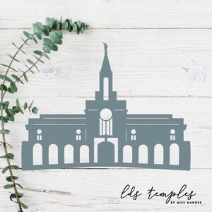 Bountiful, Utah LDS Tempel geschnitten Datei - digitaler Download - SVG, Vektor, Cricut, Silhouette, ClipArt