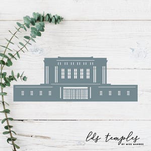 Mesa, Arizona LDS Tempel geschnitten Datei - digitaler Download - SVG, Vektor, Cricut, Silhouette, ClipArt