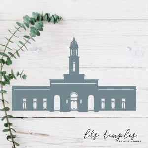 Harrisburg, Pennsylvania LDS Temple Cut File - Digital Download - SVG, Vector, Cricut, Silhouette, Clip Art