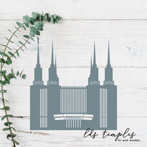 Washington, D.C. LDS Tempel geschnitten Datei - digitaler Download - SVG, Vektor, Cricut, Silhouette, ClipArt