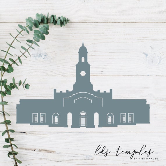 Mcallen Texas LDS Temple Cut File Digital Download SVG Etsy New Zealand