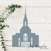 Rexburg Idaho LDS Temple Cut File Digital Download SVG - Etsy