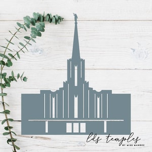 Jordan River, Utah LDS Tempel geschnitten Datei - digitaler Download - SVG, Vektor, Cricut, Silhouette, ClipArt
