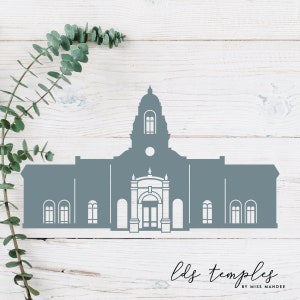 Yorba Linda, Californië LDS Temple Cut File - Digitale download - SVG, Vector, Cricut, Silhouet, Clip Art