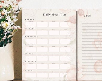 Daily Meal Plan Printable