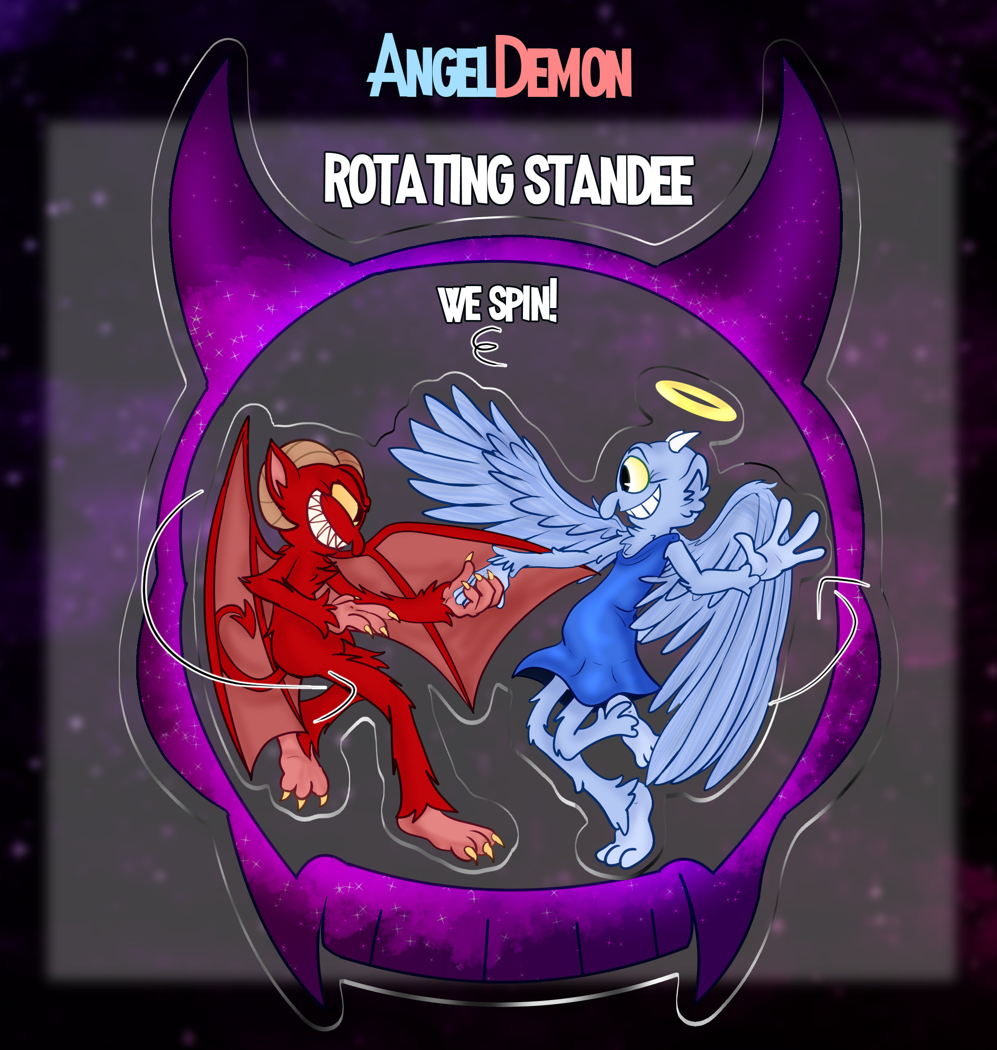 FaNaTtik Cphd 07 Cuphead Flip Coin Anyone Who Oppose Me Gadget Adulte  Unisexe, Multicolore, Standard